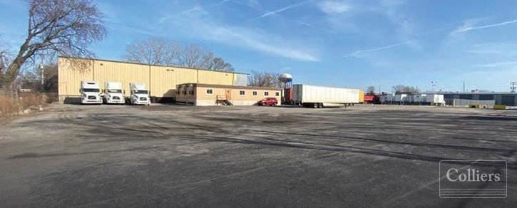 1.9 Acre Site with 7,500 SF Freezer/Cooler Building For Sale in Cicero