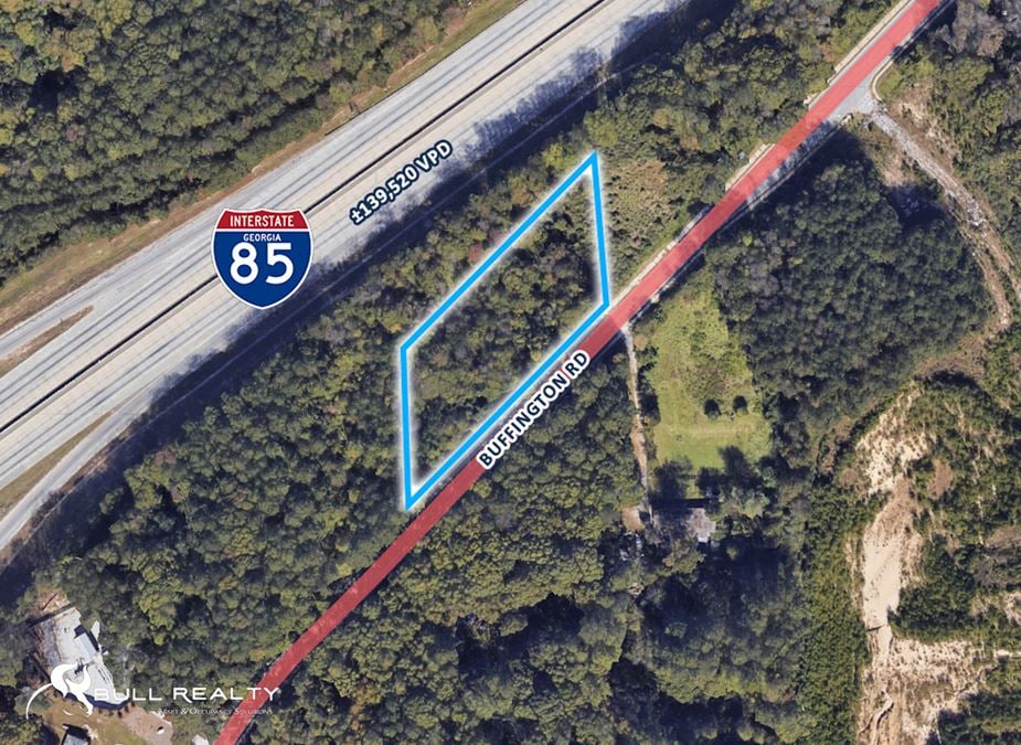 ±3-Acre Commercial Development Site Off I-85