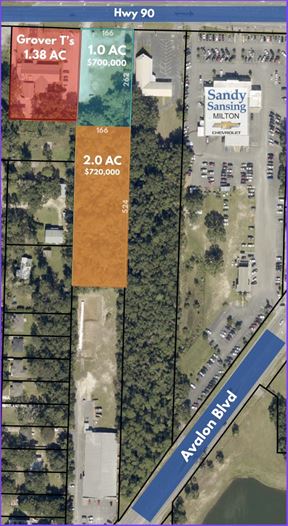 3.0 +/- Acres for Sale