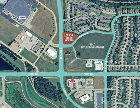 VacantLand space for Sale at 108th & Giles Commercial (NEC) in La Vista