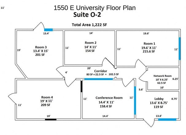 1550 East University Drive