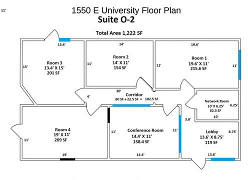 1550 East University Drive