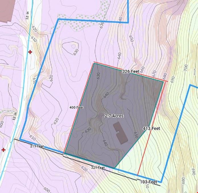 50 ac. 3 ac commercial. 3 miles to Med center