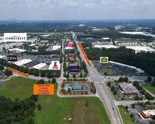 Former BOA - 4,233 SF Retail for Lease