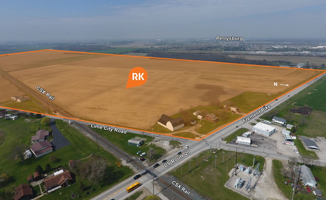 316 Acres with Rail | Zoned Industrial | All Utilities