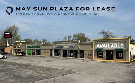 Retail space for Rent at 5465 Mayfield Road in Lyndhurst