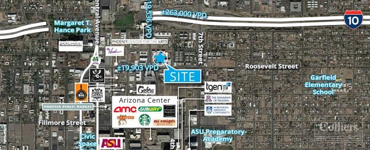 Retail Space for Lease in Downtown Phoenix