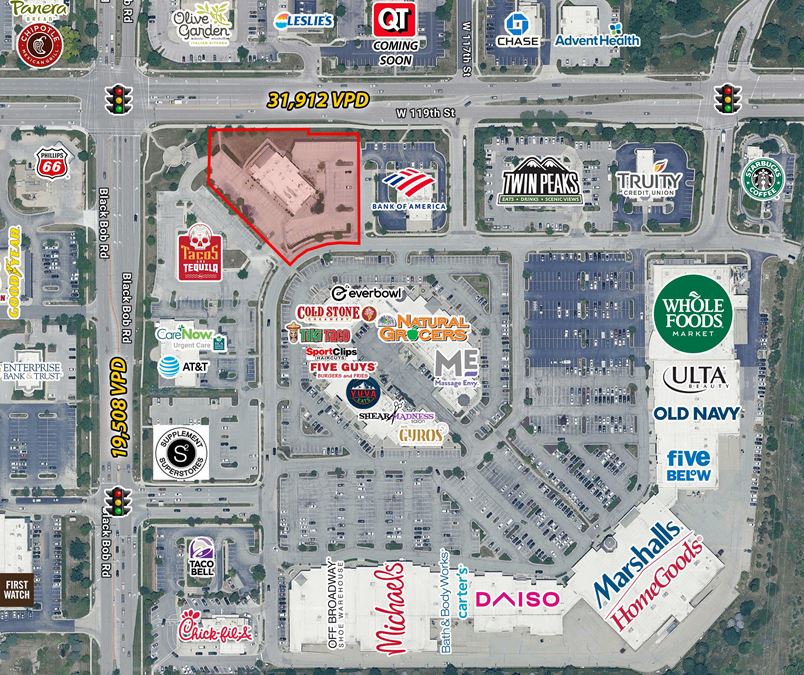Grocery Anchored Outparcel Available for Lease - Olathe, KS (Former Granite City)