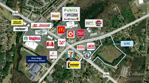 ±11.26-Acre Development Ready Site in Moore, SC