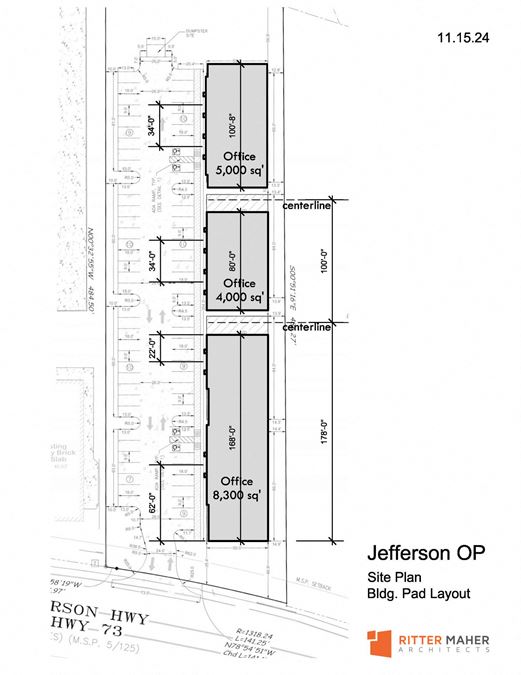 New Office Park - Build to Suit on Jefferson Hwy.