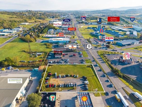 FOR LEASE / BUILD-TO-SUIT – ±0.91 Acre | I-81 Exit 243