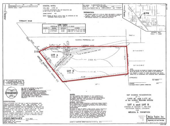 3.8 Acre Development Site on Airline Hwy.