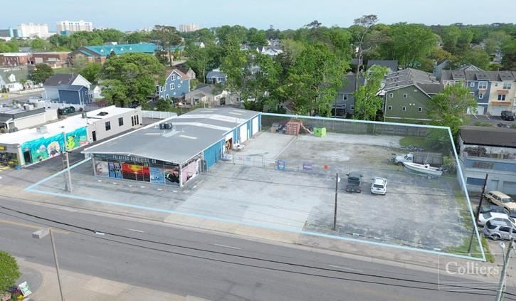 Freestanding Retail Building with Warehouse | ViBe District Virginia Beach