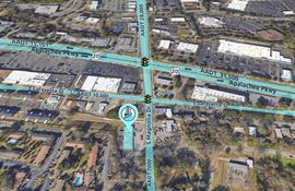 Tallahassee Retail for Lease on S Magnolia Dr