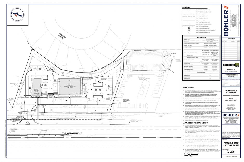 Kings Ridge Publix Pad#1 Available!