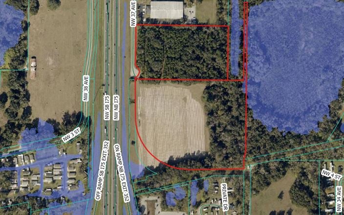 23+/- Industrial Acres with I-75 Frontage