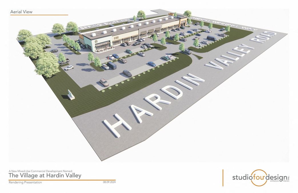 NEW RETAIL DEVELOPMENT IN HARDIN VALLEY