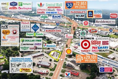 Retail space for Sale at 2806 Richmond Rd in Texarkana