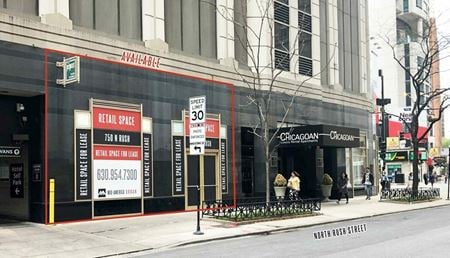 Retail space for Rent at 750 N Rush Street in Chicago