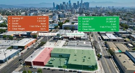 Photo of commercial space at 3131 South Broadway & 163 West 32nd Street in Los Angeles