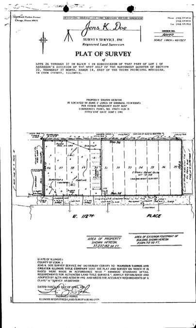 112th Place & State Street -  FOR  SALE