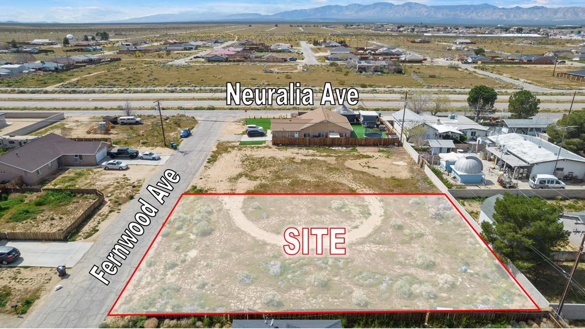 ±0.23 Acres of Level Land in California City