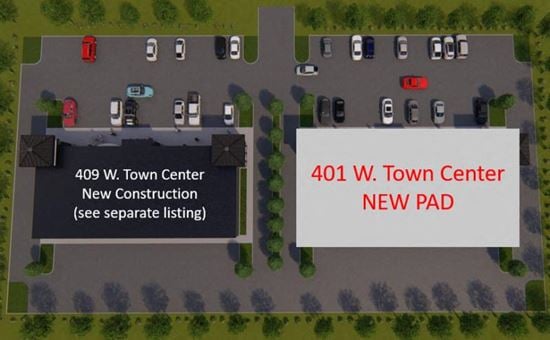 GREAT INVESTMENT OPPORTUNITY! NEW CONSTRUCTION PAD
