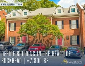 Office Building in the Heart of Buckhead | ±7,800 SF