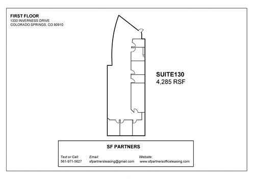 4285 SF Suite 130 Professional Office Spaces in Colorado