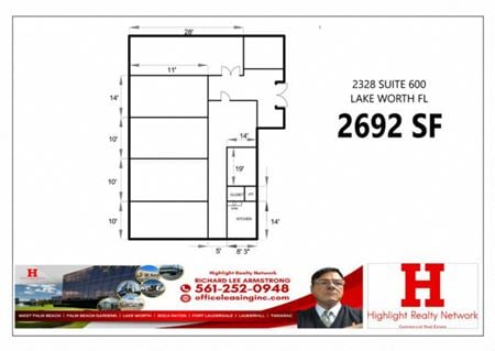 Office space for Rent at 2328 10th Avenue North in Lake Worth