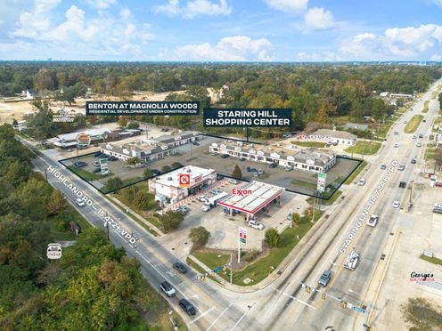 Staring Hill Shopping Center: 1,080 SF Endcap Suite along Highland Road