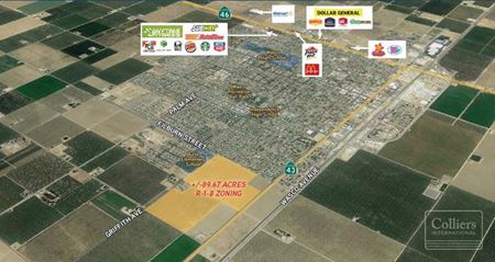 +/-89.67 Acres Residential Zoned Land - Wasco
