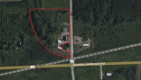5700 Shawnee Road - 5 Buildings located on 9+/- Acres