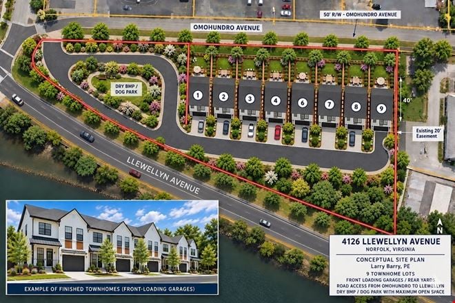 VacantLand space for Sale at 4126 Llewellyn Ave in Norfolk