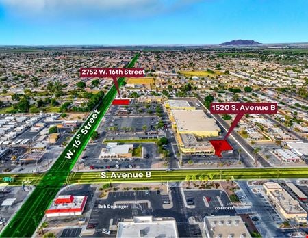 Retail space for Rent at 1520 South Avenue B in Yuma