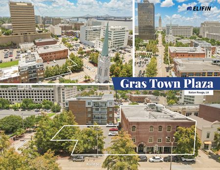 New Price: Gras Town Plaza - Office Building & Parking Lot in Downtown - Baton Rouge