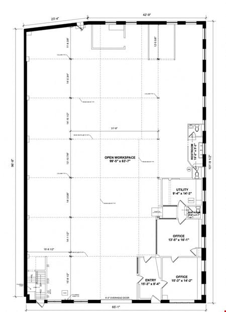 Industrial space for Rent at 23 Farrar St in Lynn
