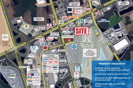 Retail space for Rent at  N Williamson Blvd & LPGA Blvd in Daytona Beach