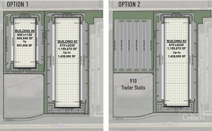 1,159,670 SF Available for Lease in Minooka