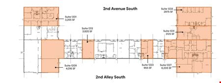 Office space for Rent at 1201 -1223 2nd Avenue South in Birmingham