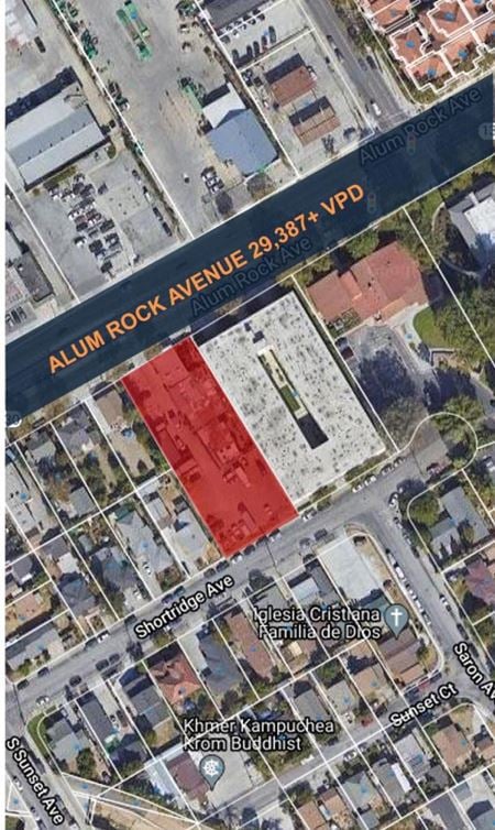 Land space for Sale at 2070 Alum Rock Ave in San Jose