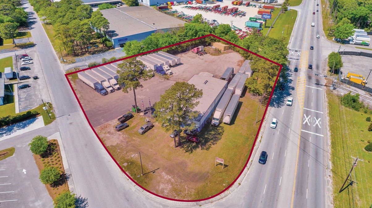 For Lease | Warehouse and Laydown Yard | IOS