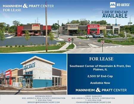 Retail space for Rent at Mannheim Road in Des Plaines