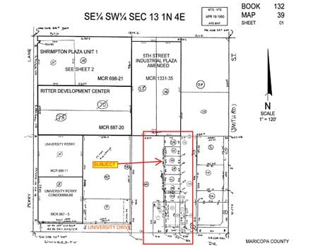 VacantLand space for Sale at 1986 E University Dr in Tempe