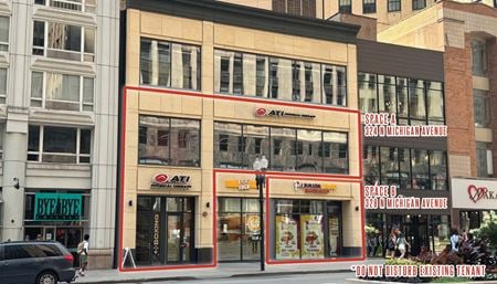 Retail space for Rent at 324-328 North Michigan Avenue in Chicago