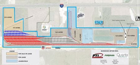 For Sale or Lease | Lacassine Industrial Park 100 Acres Build To Suit