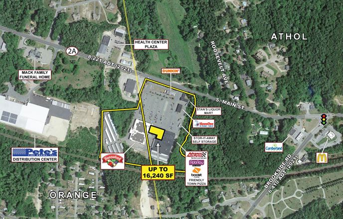 Retail space for Rent at 1560 S Main St in Athol