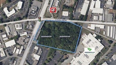 For Sale | 10.46 Acres of Highly Visible Land at Signalized Corner in Greenville
