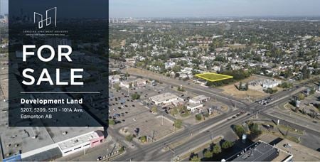 VacantLand space for Sale at 5207, 5209, 5211 - 101A Ave in Edmonton
