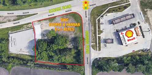 SWC of Ecorse & Hannan Road